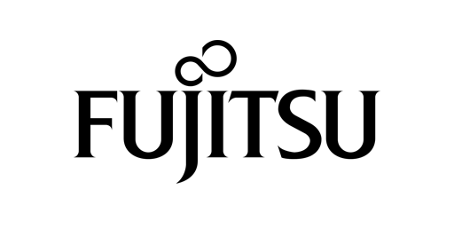 logo fujitsu dark